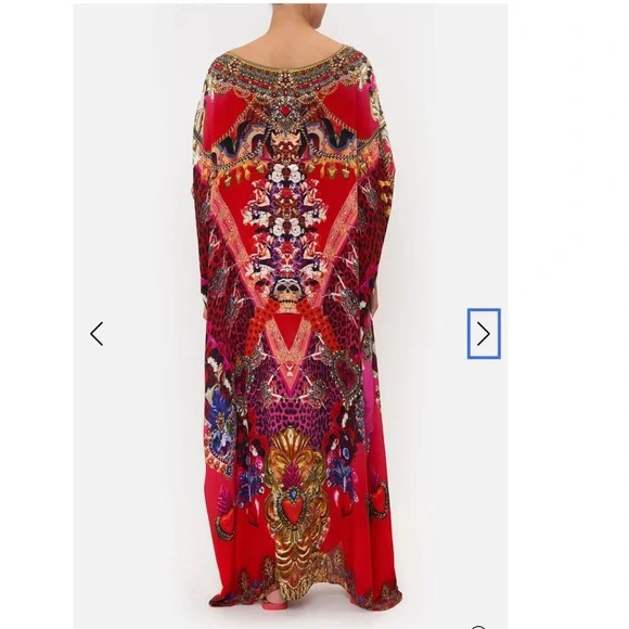 Camilla ARTESANIA MANIA ROUND NECK KAFTAN - Picture 3 of 9